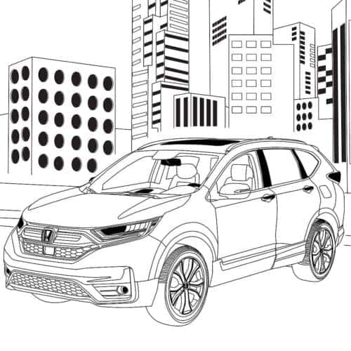 Honda Quarantine Activities  Honda Coloring Pages  Honda World Downey