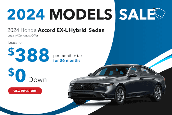 Honda Accord Ex L Hybrid Sedan Loyalty Conquest Offer Pacific