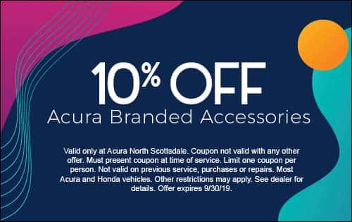 10% off Acura Branded Accessories