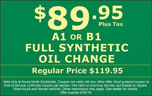 Synthetic Oil CHange