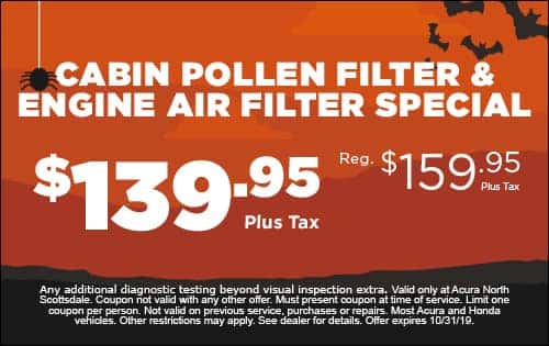 Cabin and Air Filter Special