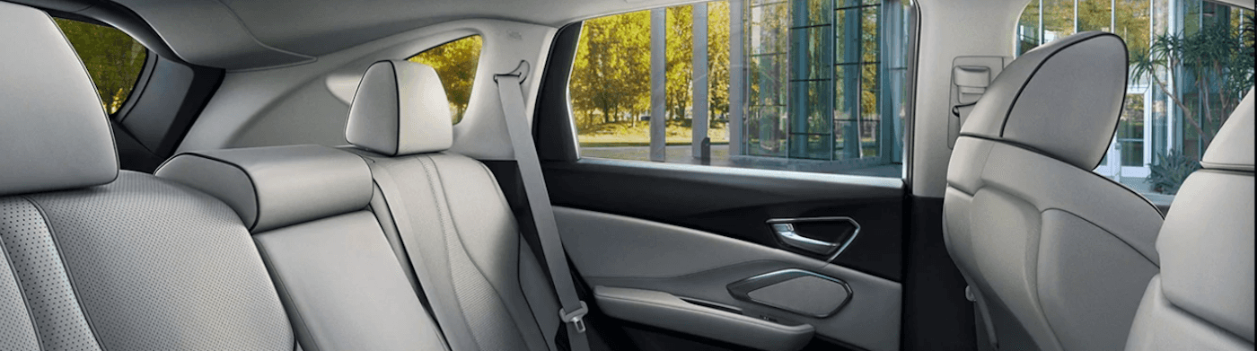 Acura rdx car clearance seat