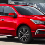 Red Acura MDX