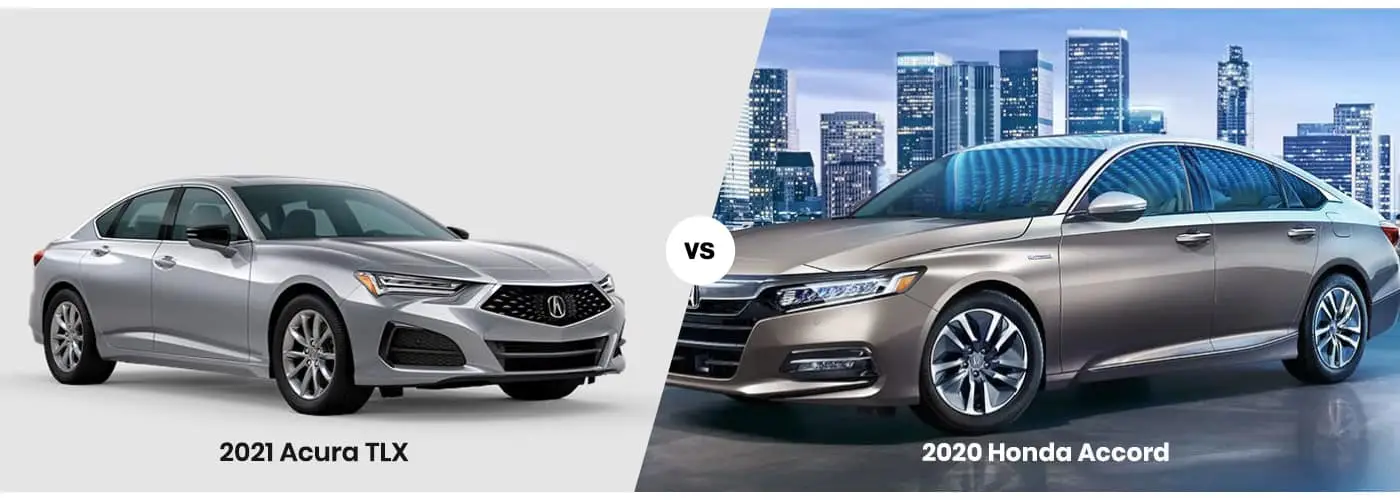 2021 Acura TLX vs. 2020 Honda Accord - Acura North Scottsdale