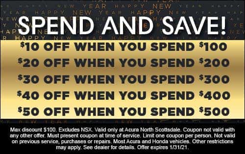 Spend and Save offer