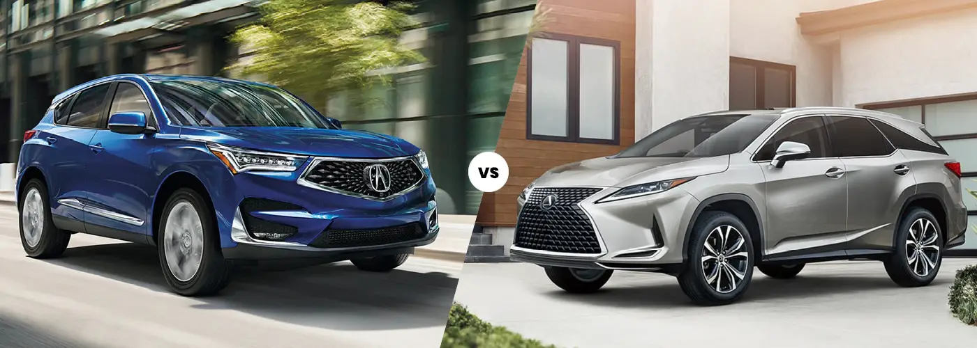 2021 Acura RDX vs. Lexus RX 350 | Acura of Escondido