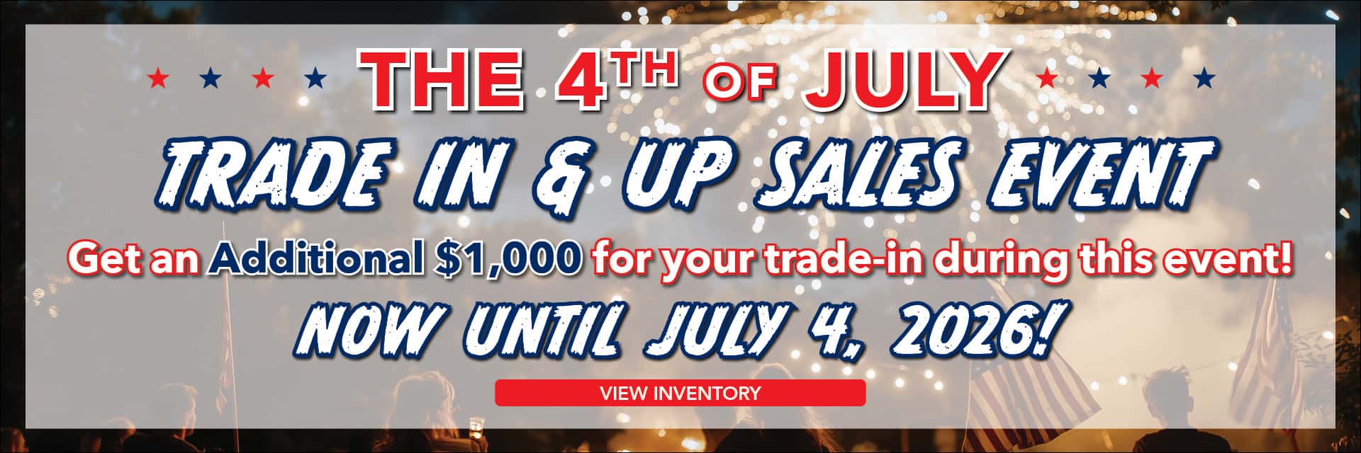 4th of July sales event is happening at Acura of Escondido