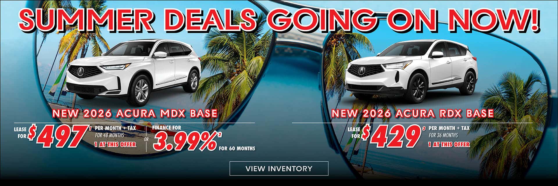 2026 MDX RDX Special