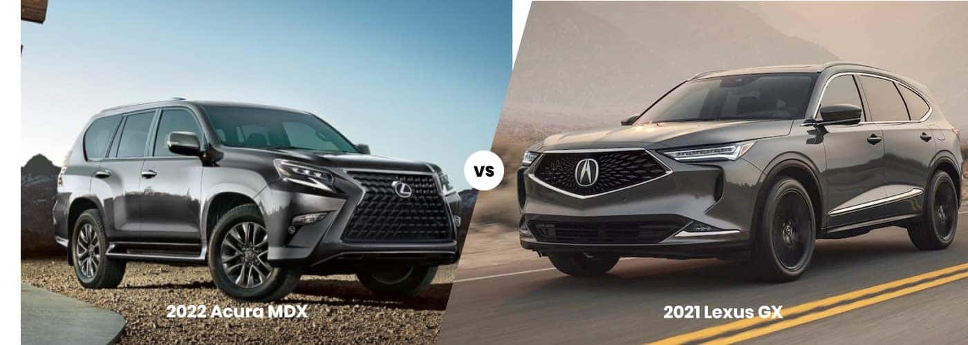 2022 Acura MDX vs. 2021 Lexus GX Luxury SUVs Acura Turnersville