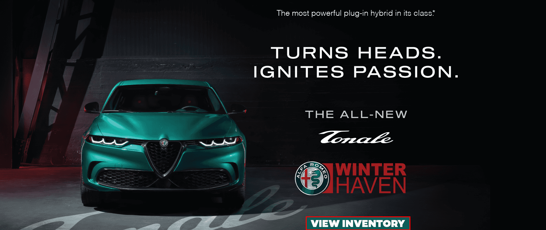 Alfa Romeo Tonale the most powerful plug-in in tis class