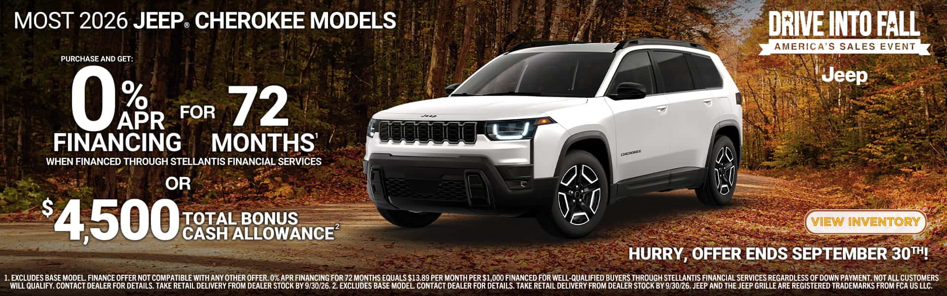 Sept 26' Grand Cherokee