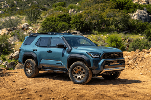 Toyota 4runner On Mountain
