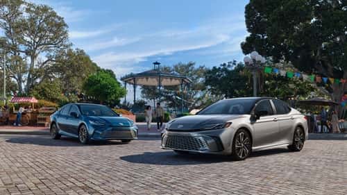 2025 Toyota Camry parked