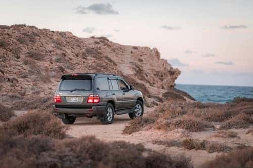 Toyota SUV on Mountain