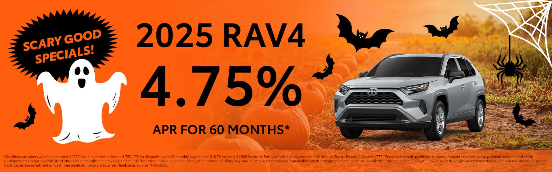2025 RAV4 Offer/Incentive