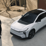 Toyota vehicle parked on a driveway