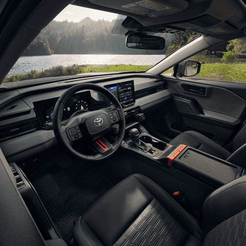 Interior of a 2026 Toyota Rav4 Hybrid