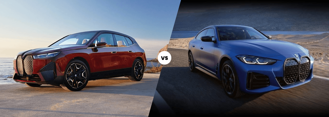 2022 BMW iX vs i4