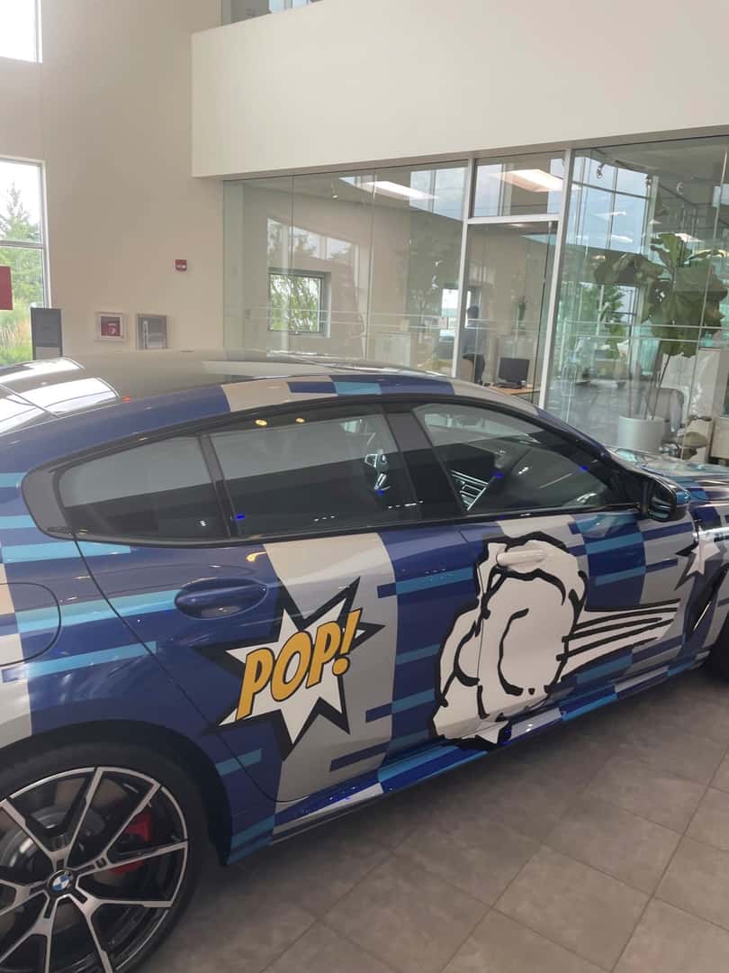 8 X Jeff Koons Art Car