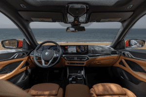 BMW iDrive8 inside the new 2024 BMW i4
