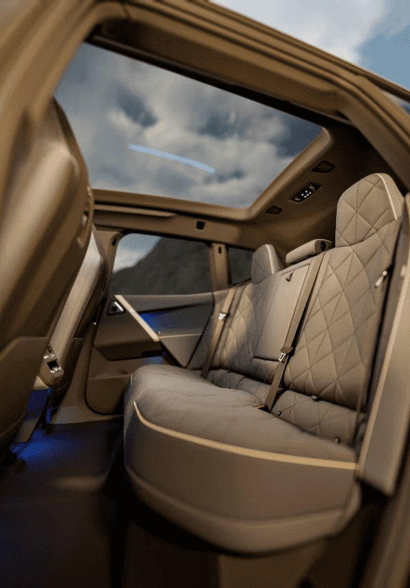 Interior of BMW iX