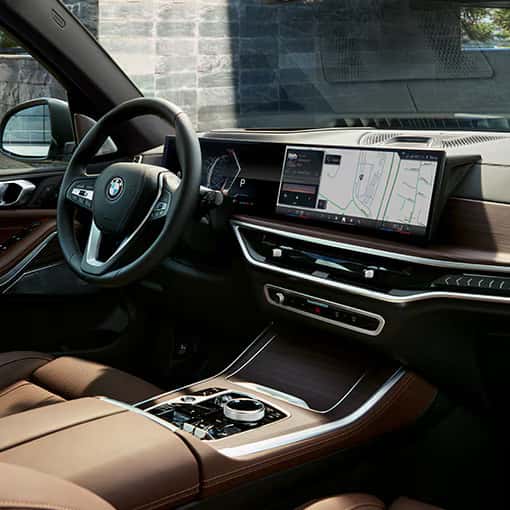 Interior of BMW x5
