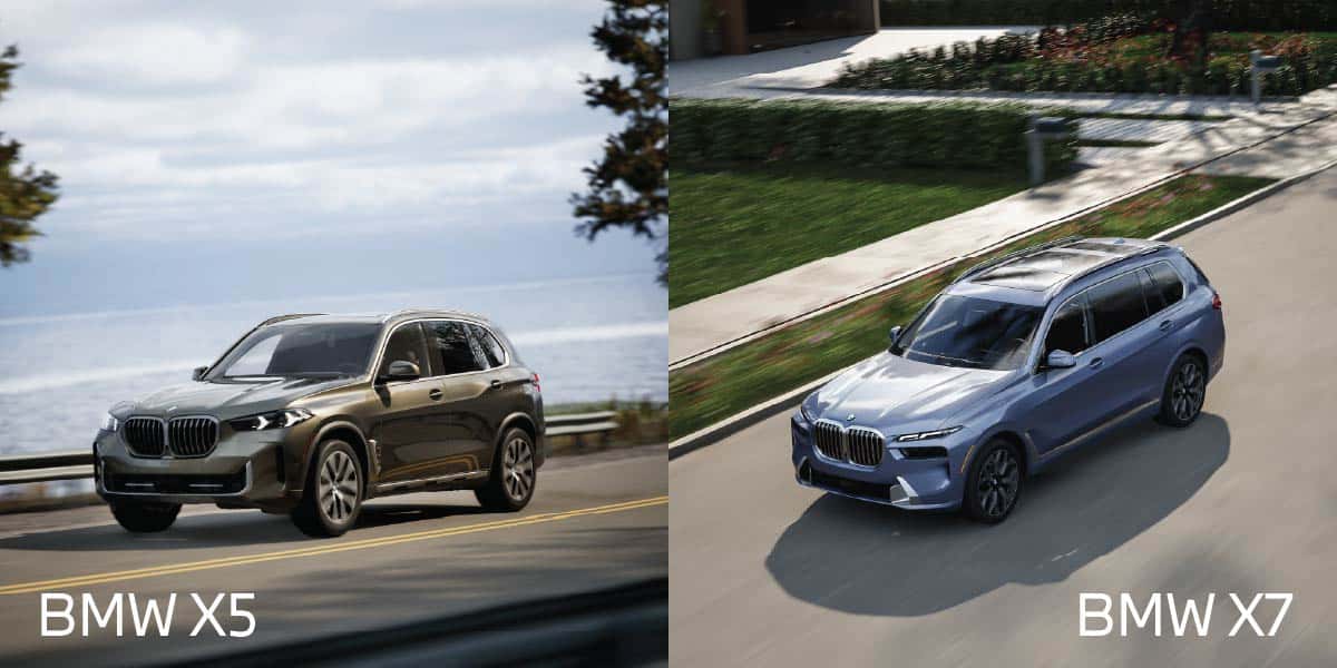 BMW X5 vs BMW X7