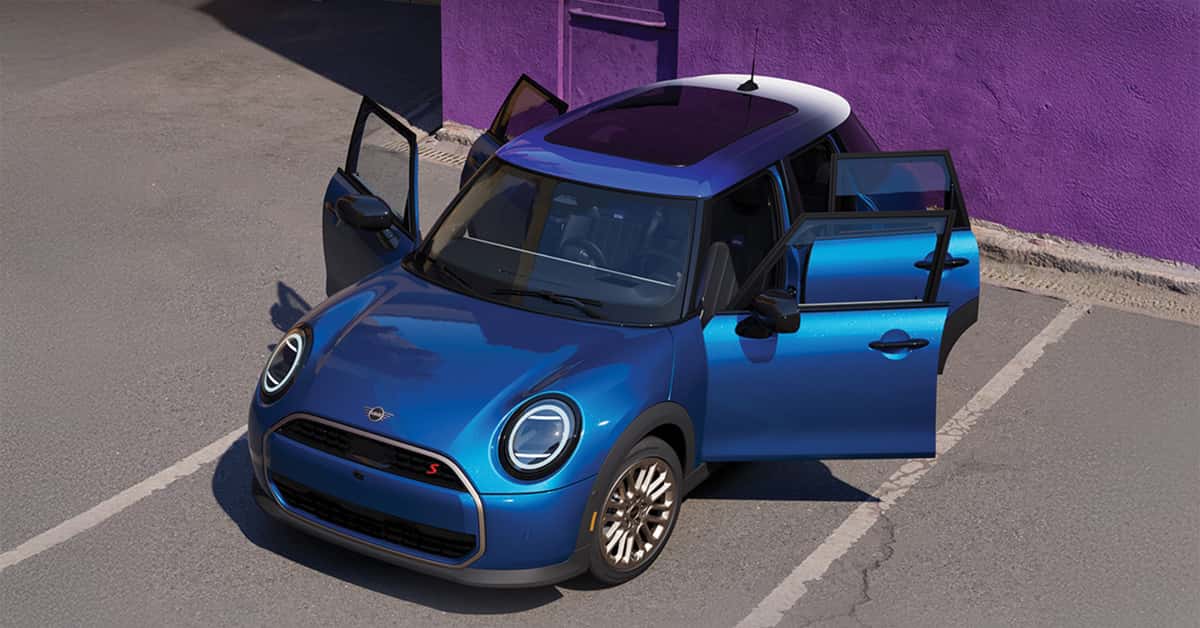 MINI Cooper 4 Door Hardtop - All doors open