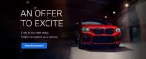 PARKED RED BMW
