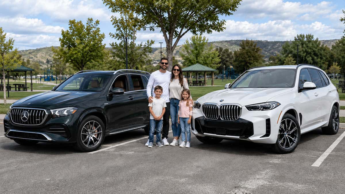 BMW X5 vs Mercedes GLE for Families