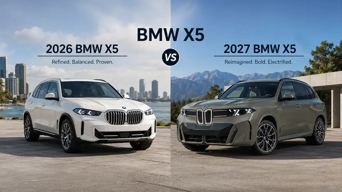 2027 BMW X5 vs. 2026 BMW X5