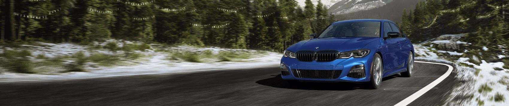 2022 BMW 3 Series Blue Banner