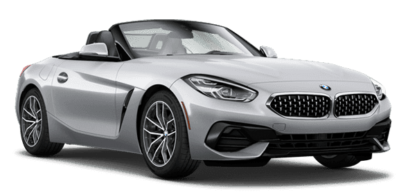 BMW Z Series in Silver. Image contains no text.