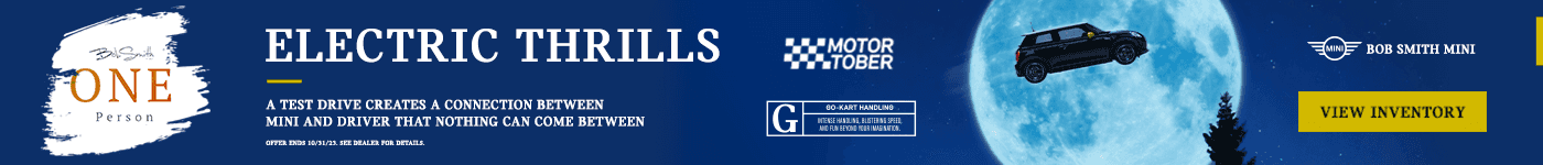 ELECTRIC THRILLS A TEST DRIVE CREATES A CONNECTION BETWEEN MINI AND DRIVER THAT NOTHING CAN COME BETWEEN