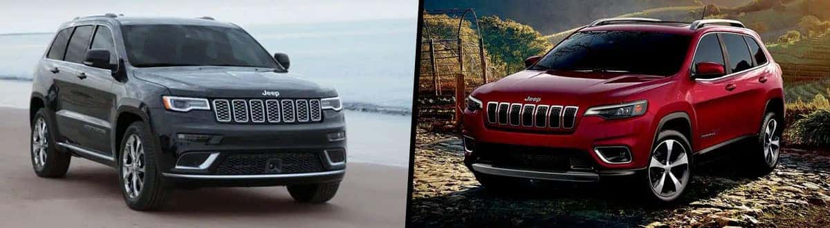 2019 Jeep Grand Cherokee vs 2019 Jeep Cherokee
