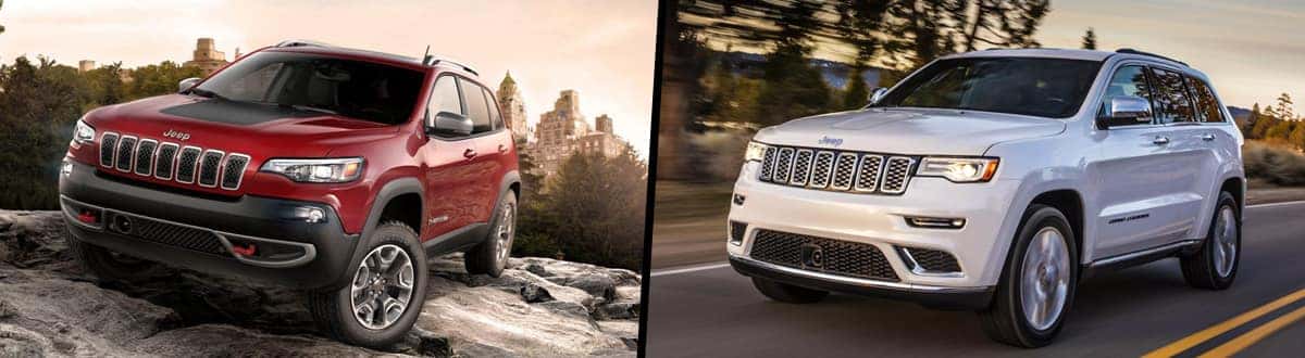 2020 Jeep Cherokee vs 2020 Jeep Grand Cherokee