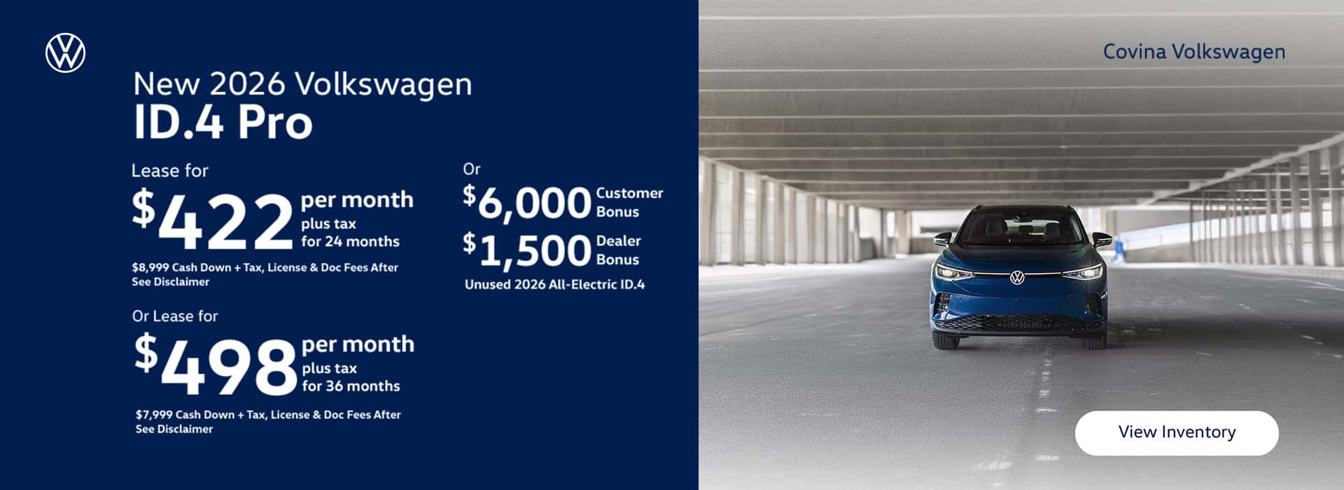 Volkswagen 2026 ID.4 PRO