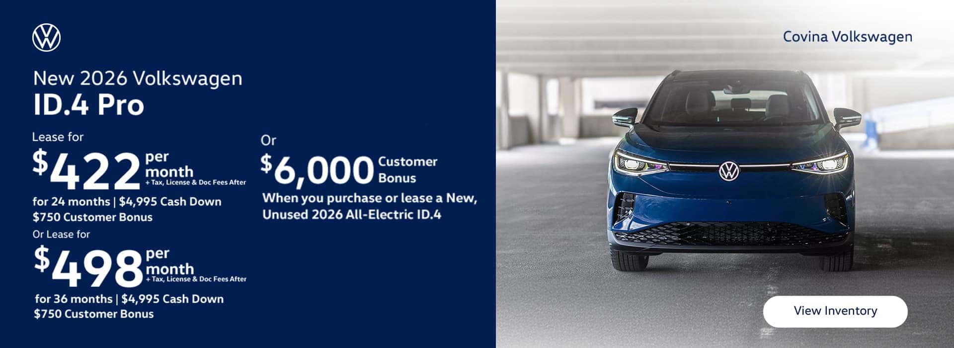 Volkswagen 2026 ID.4 PRO