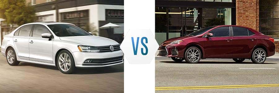 2017 Volkswagen Jetta vs Toyota Corolla | Burlington Volkswagen