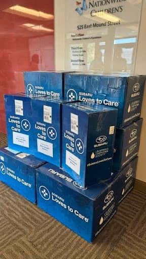 Boxes of Care packages