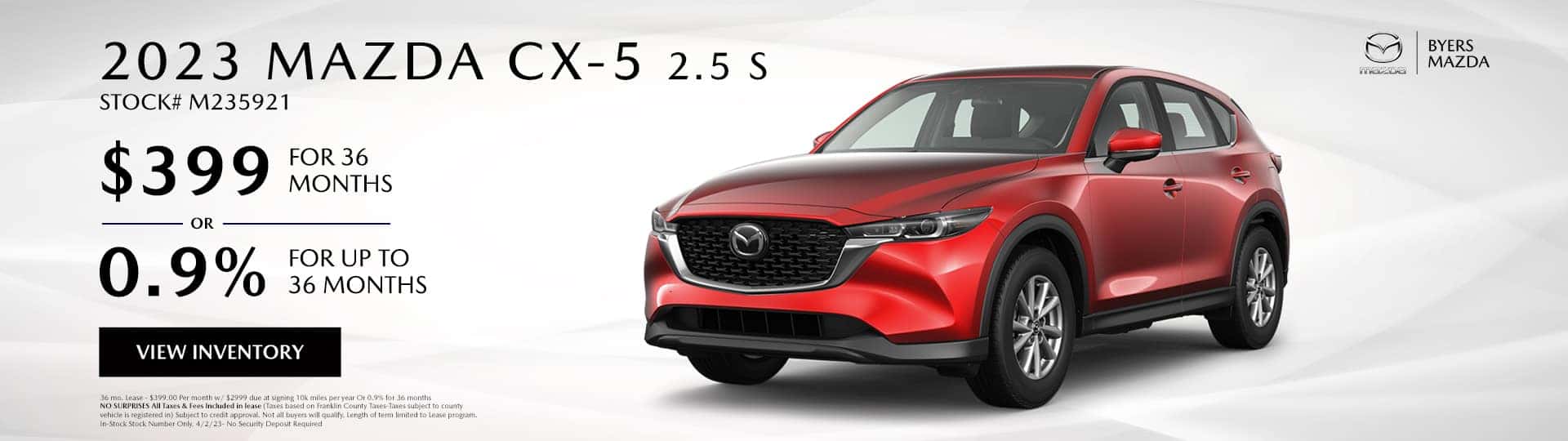 - $339.00 Per month w/ $2999 due at signing 10k miles per year