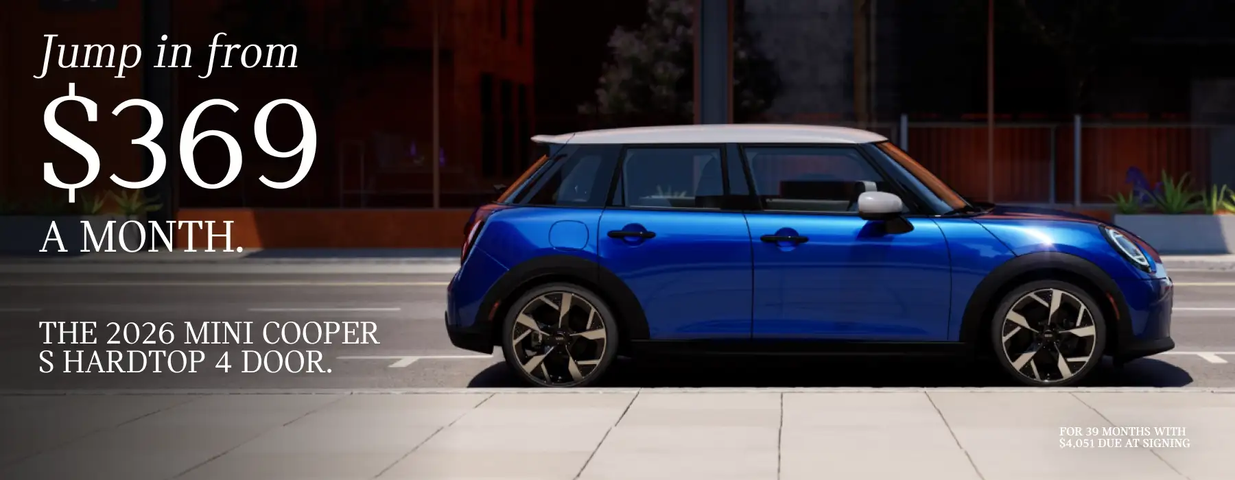 2026 MINI Cooper S Hardtop 4 Door model
