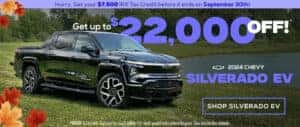 Silverado EV $22,000 OFF!