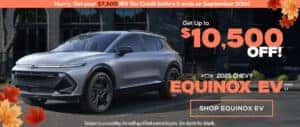 $10,500 OFF Equinox EV