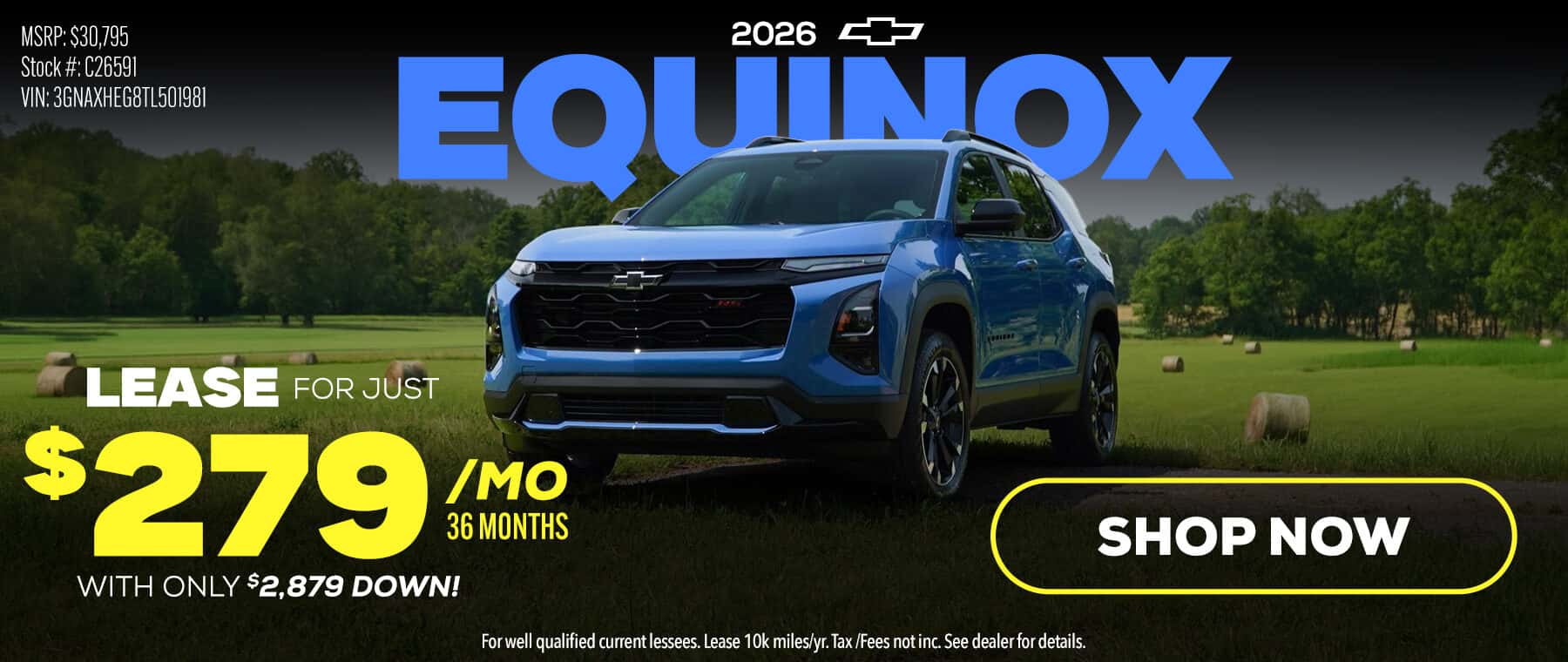 Chevy Equinox lease deal in Delaware Ohio