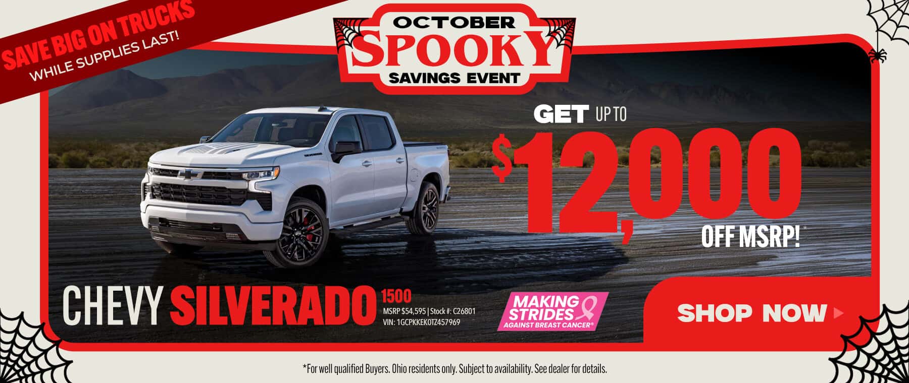 Chevy Silverado Sale in Columbus Delaware Ohio