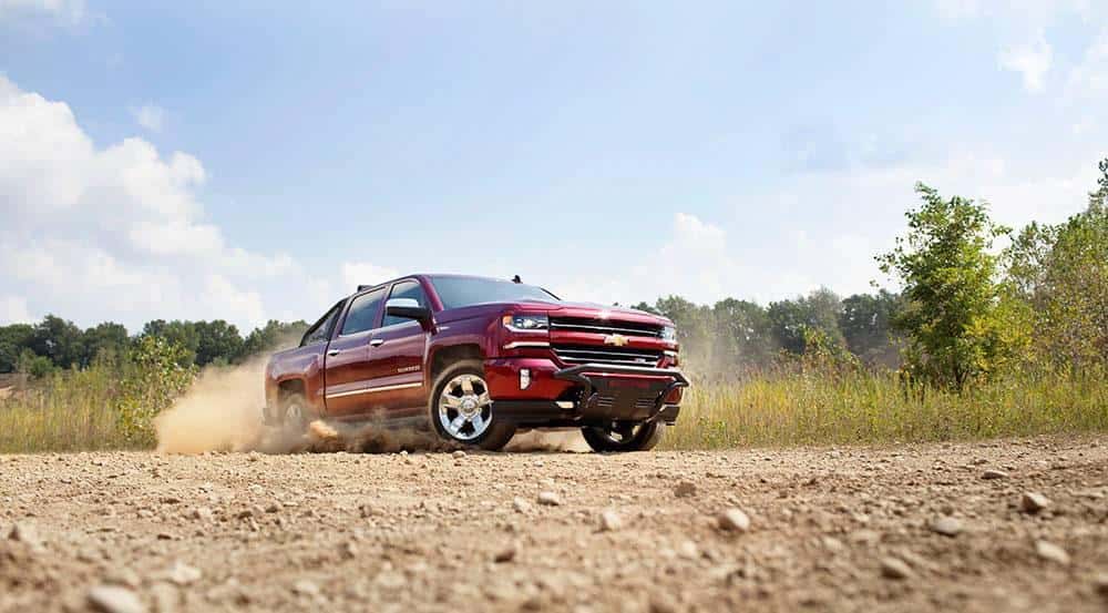 2017 Chevrolet Silverado 1500 red exterior