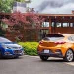 2018 Chevrolet Cruze Models Parked Outside a Home
