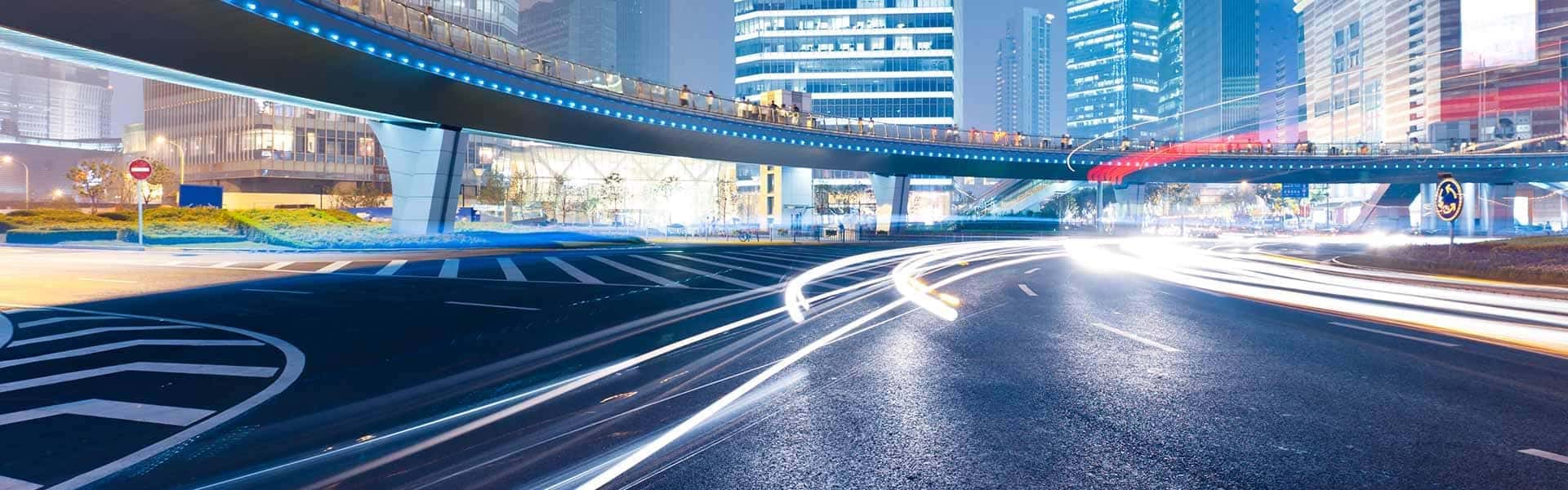 City bridge background