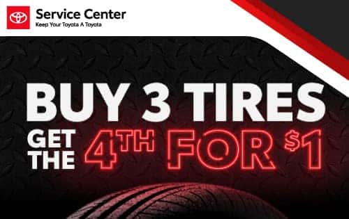 Buy 3 tires get the 4th for $1